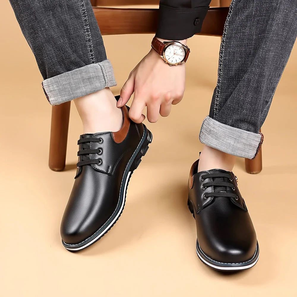 Melver Leather Shoes - Olympus Madrid