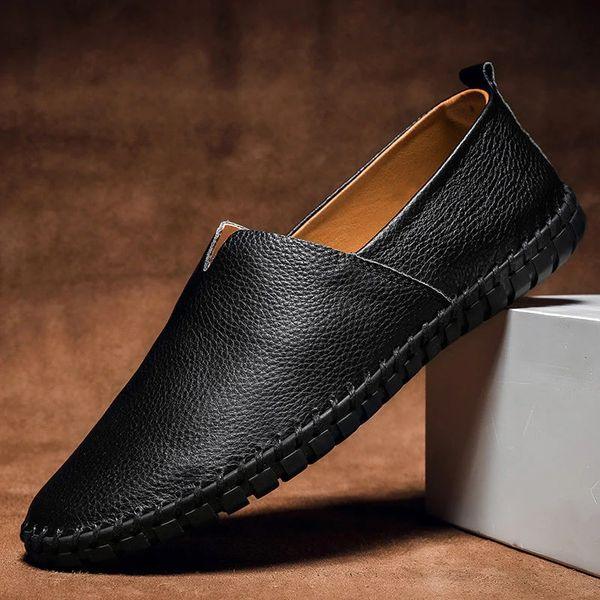 MASSIMO LEATHER LOAFERS Olympus London