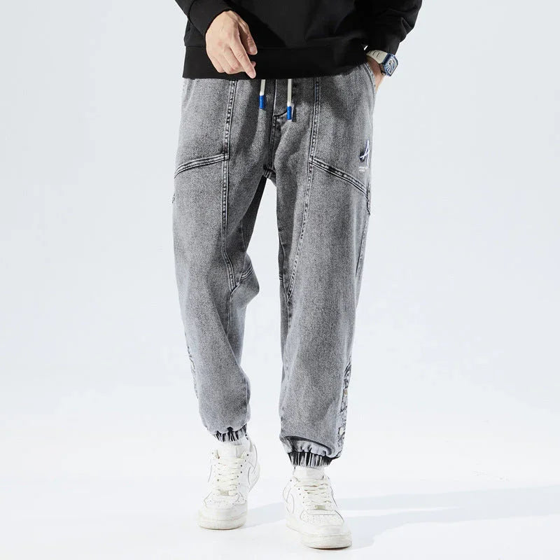 Asphalt Denim Joggers