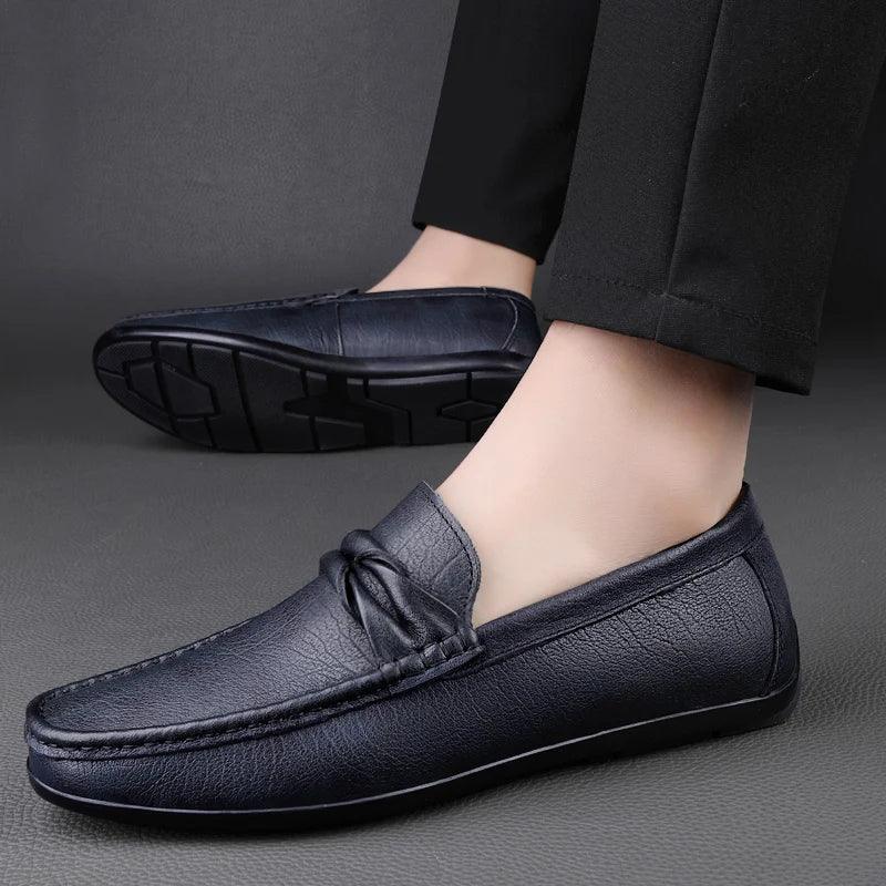 Elston Genuine Leather Loafers - Olympus Madrid