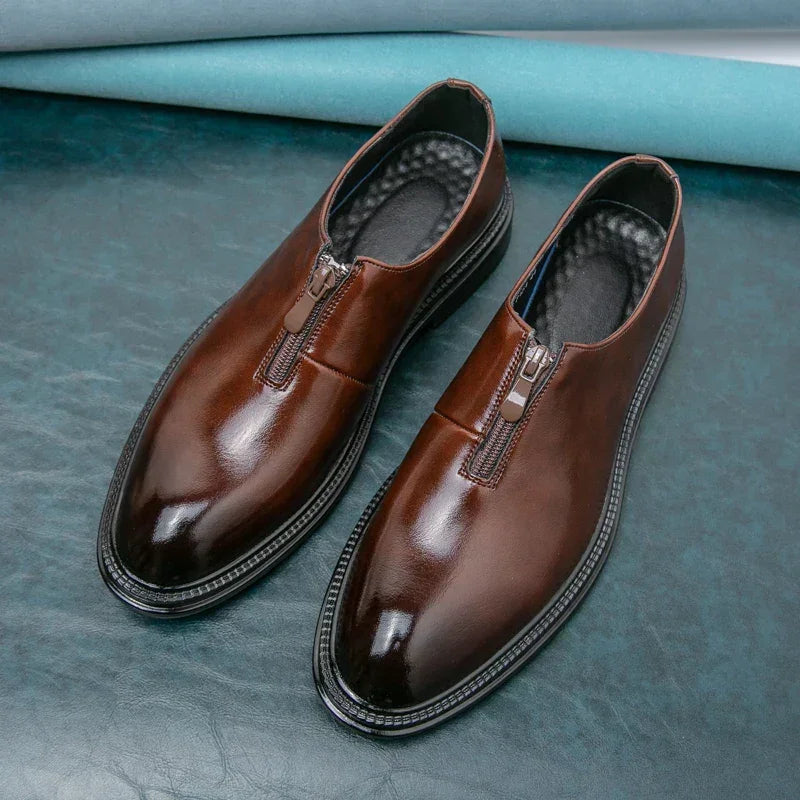 Myre Genuine Leather Loafers - Olympus Madrid