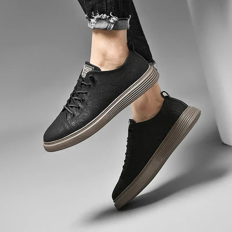 Pesco Genuine Leather Sneakers