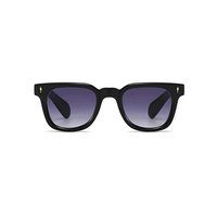 Black with Purple Lenses