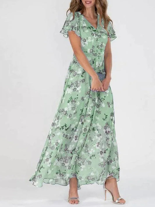 Elise - Colorful Maxi Dress