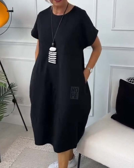 Danica™ - Stylish Short Sleeved Dress