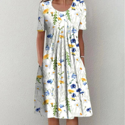 Erin™ - Elegant Floral Dress