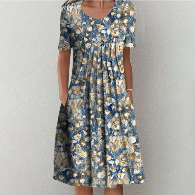 Erin™ - Elegant Floral Dress