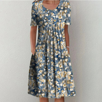 Erin™ - Elegant Floral Dress