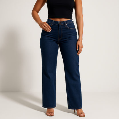 BBL Mid-low Rise Stretch Jeans