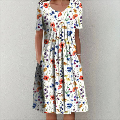 Erin™ - Elegant Floral Dress