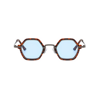 Leopard with Blue Lenses