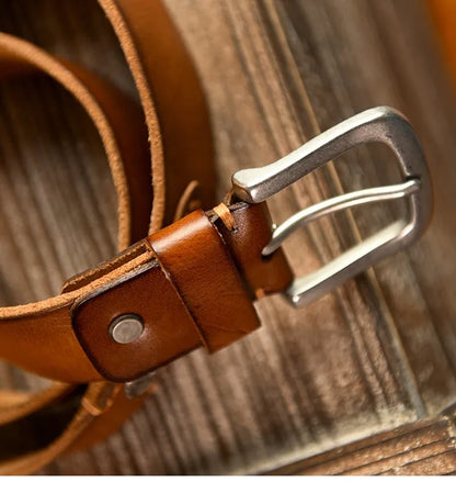 Zack Genuine Leather Belt