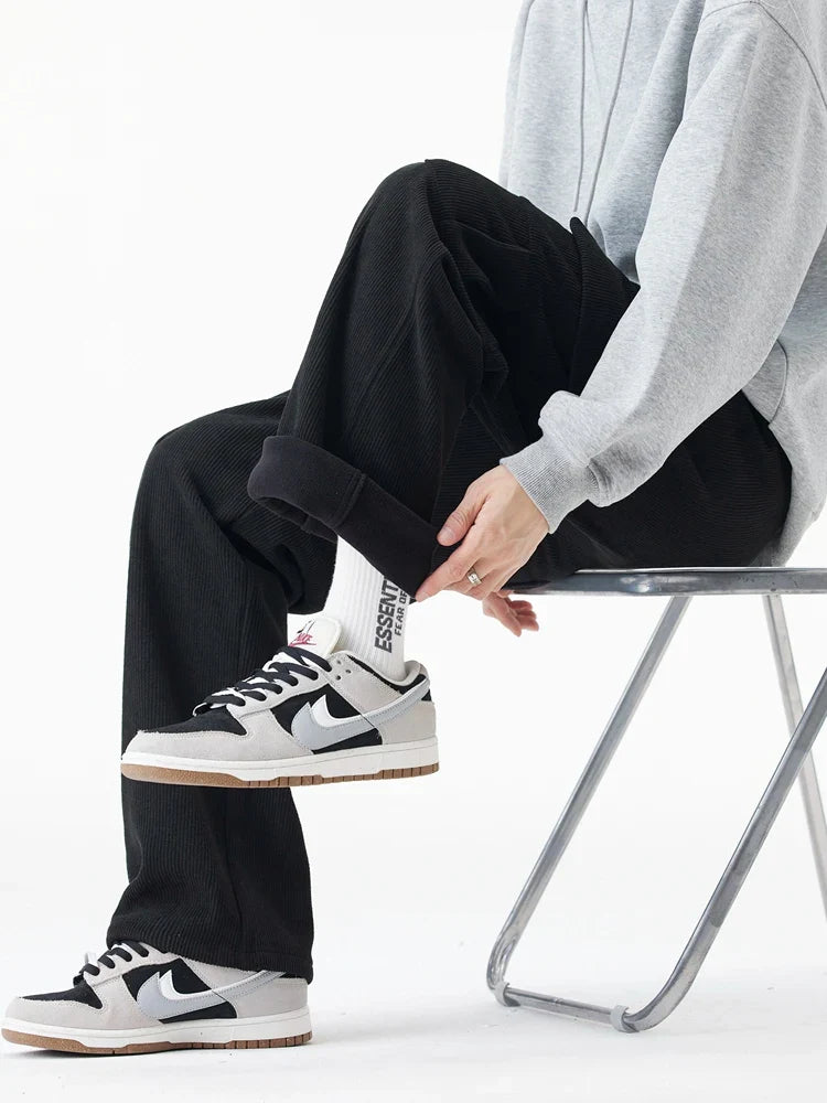 Corduroy Fleece-Lined Pants