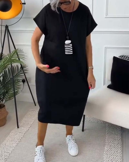 Danica™ - Stylish Short Sleeved Dress