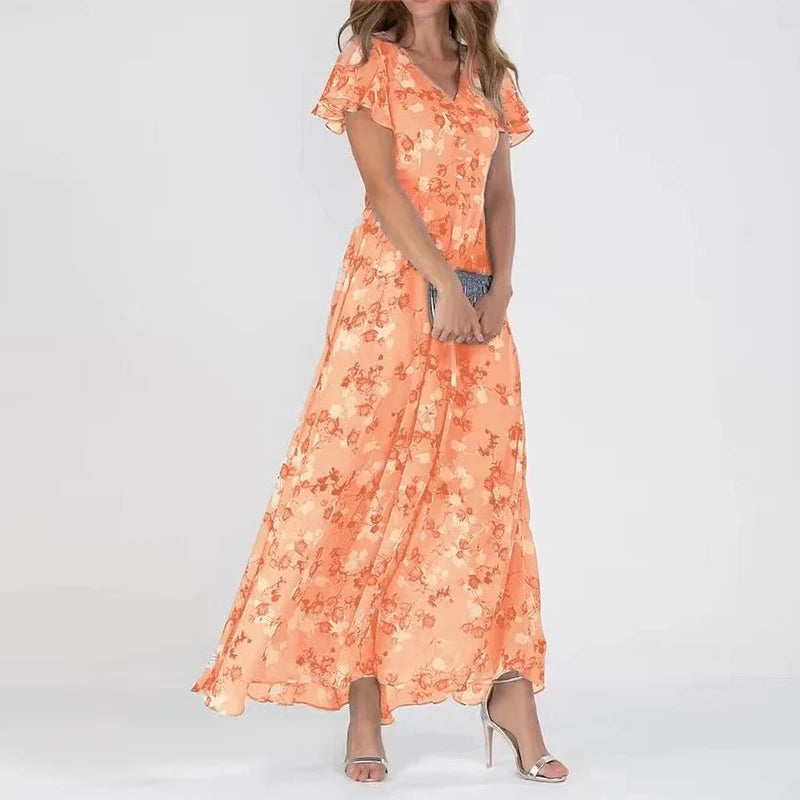 Elise - Colorful Maxi Dress