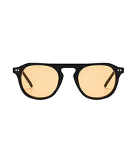 Black with Yellow Lenses